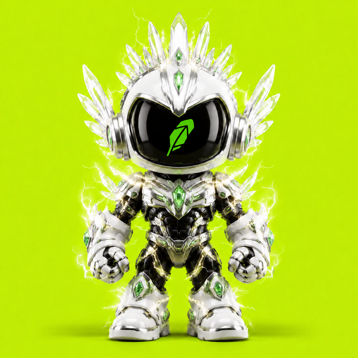 Robinhood Toy #010 — Diamond Ice Guardian