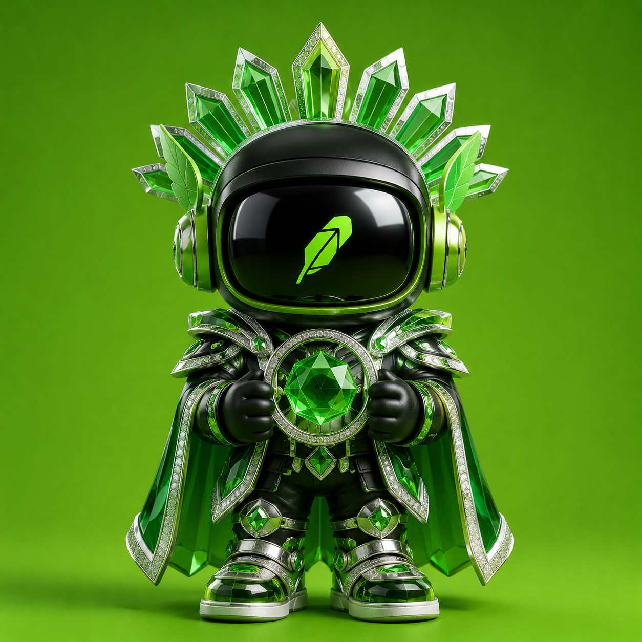 Robinhood Toy #117 — Emerald Crystal Warlord