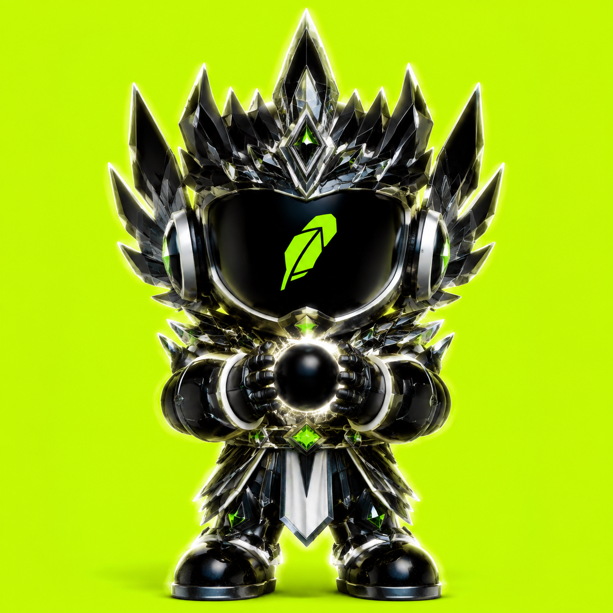 Robinhood Toy #012 — Obsidian Warlord