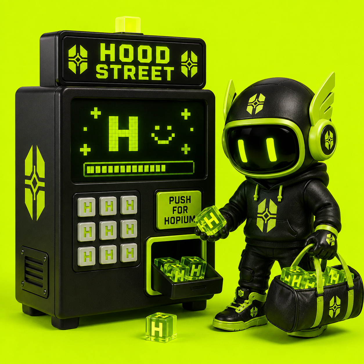 Robinhood Toy #213 — HoodStreet x Hopium