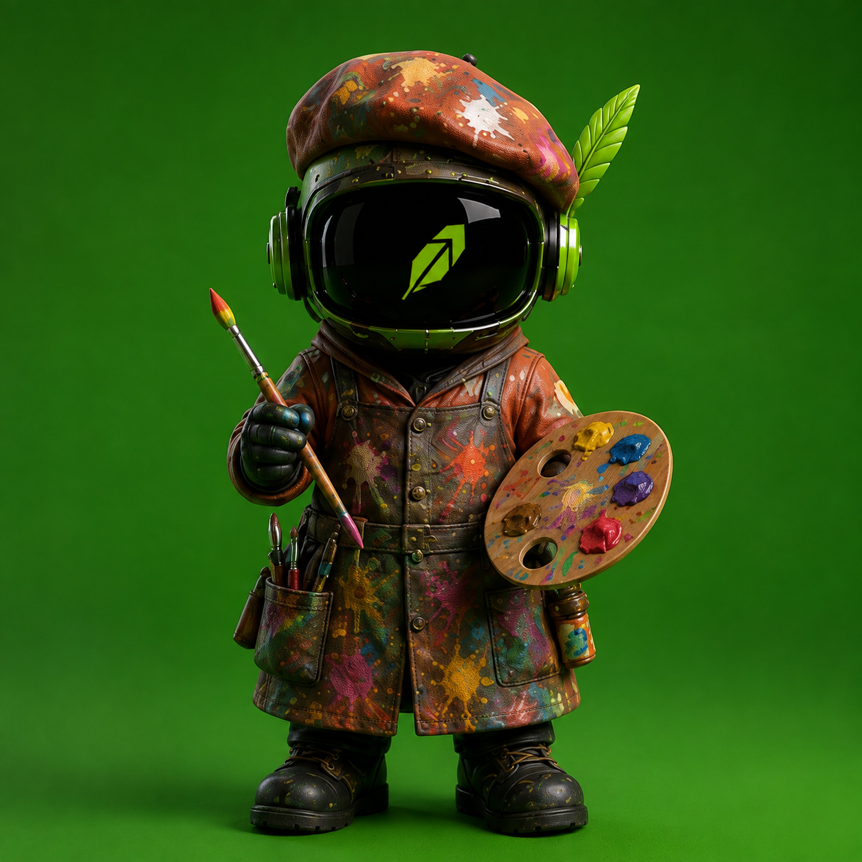 Robinhood Toy #222 — Fine-Art Painter