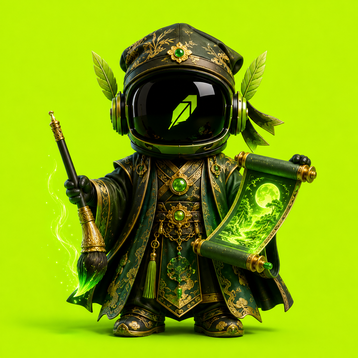 Robinhood Toy #326 — Arcane Cartographer