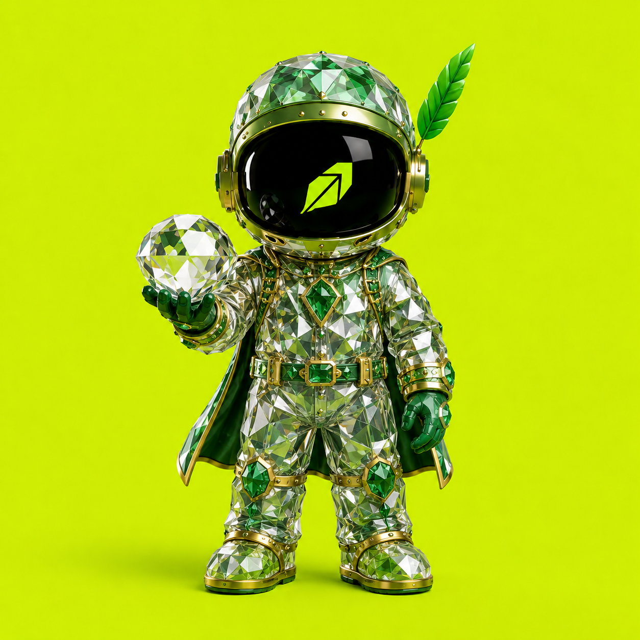 Robinhood Toy #347 — Diamond Astronaut