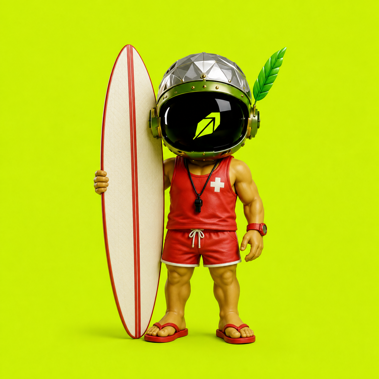 Robinhood Toy #350 — Surfing Champion