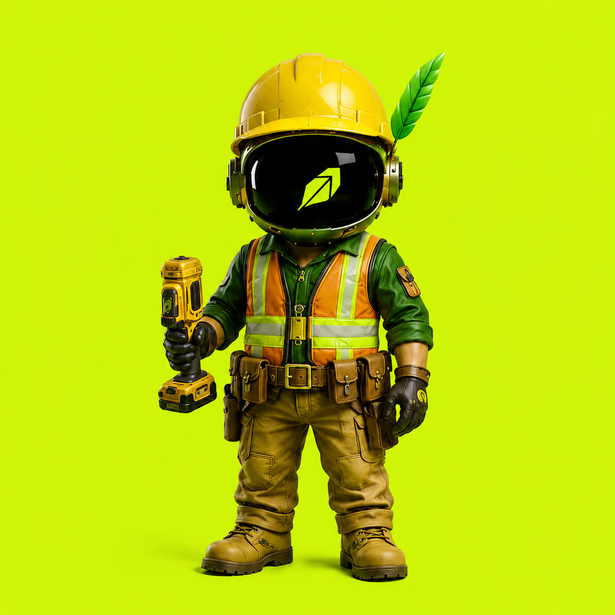 Robinhood Toy #373 — Construction Worker