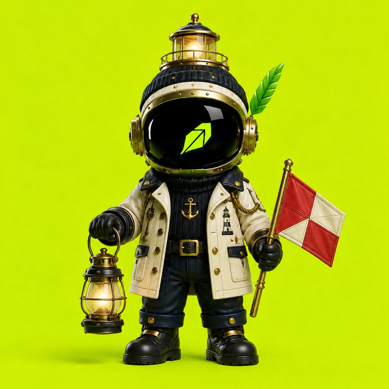 Robinhood Toy #384 — Diplomatic Flag Bearer