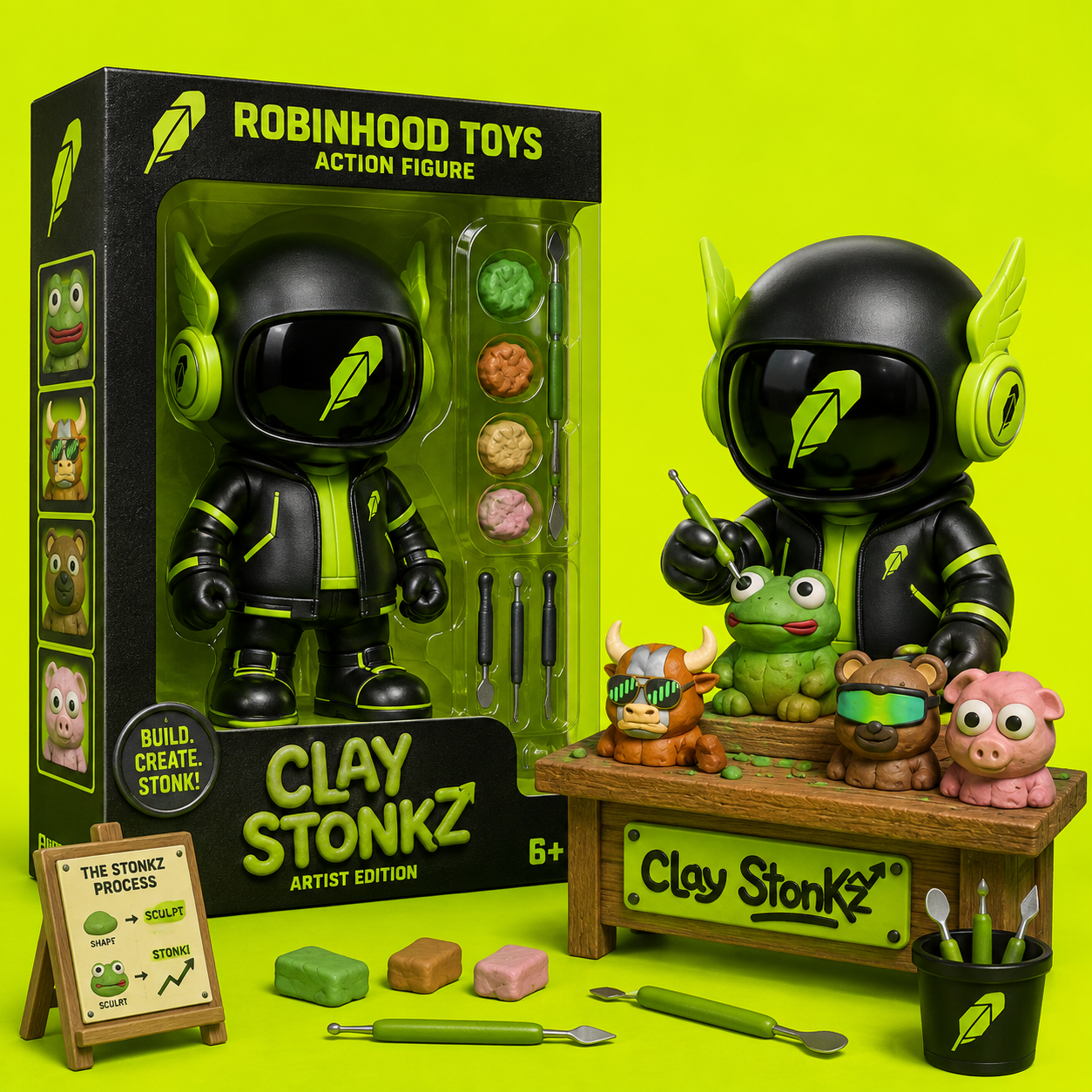 Robinhood Toy #391 — Clay StonKz x Robinhood Toys