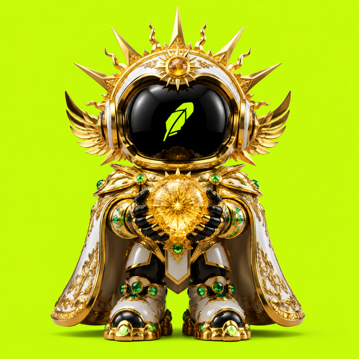Robinhood Toy #004 — Golden Sun Monarch