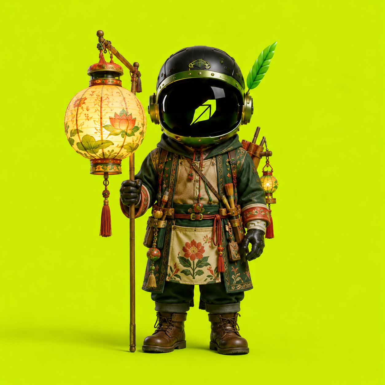 Robinhood Toy #413 — Lantern Keeper