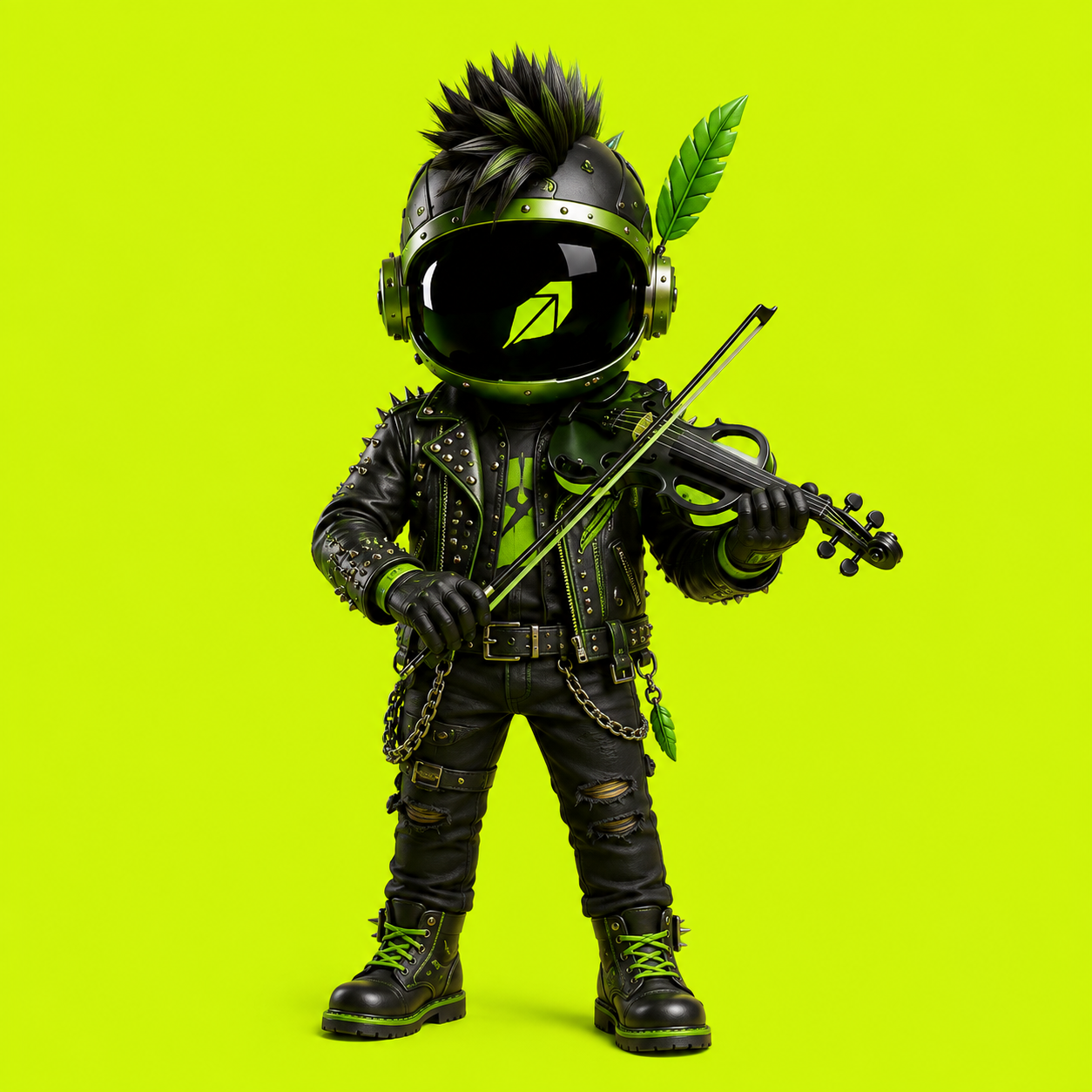 Robinhood Toy #431 — Punk Violinist