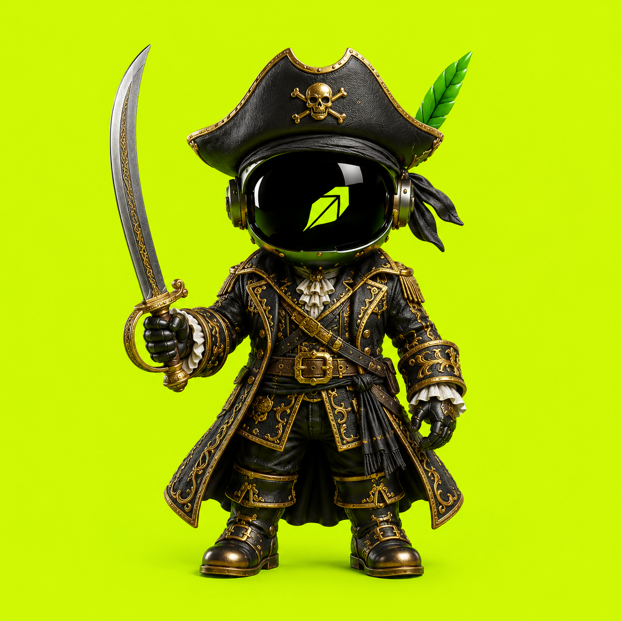 Robinhood Toy #436 — Pirate Captain