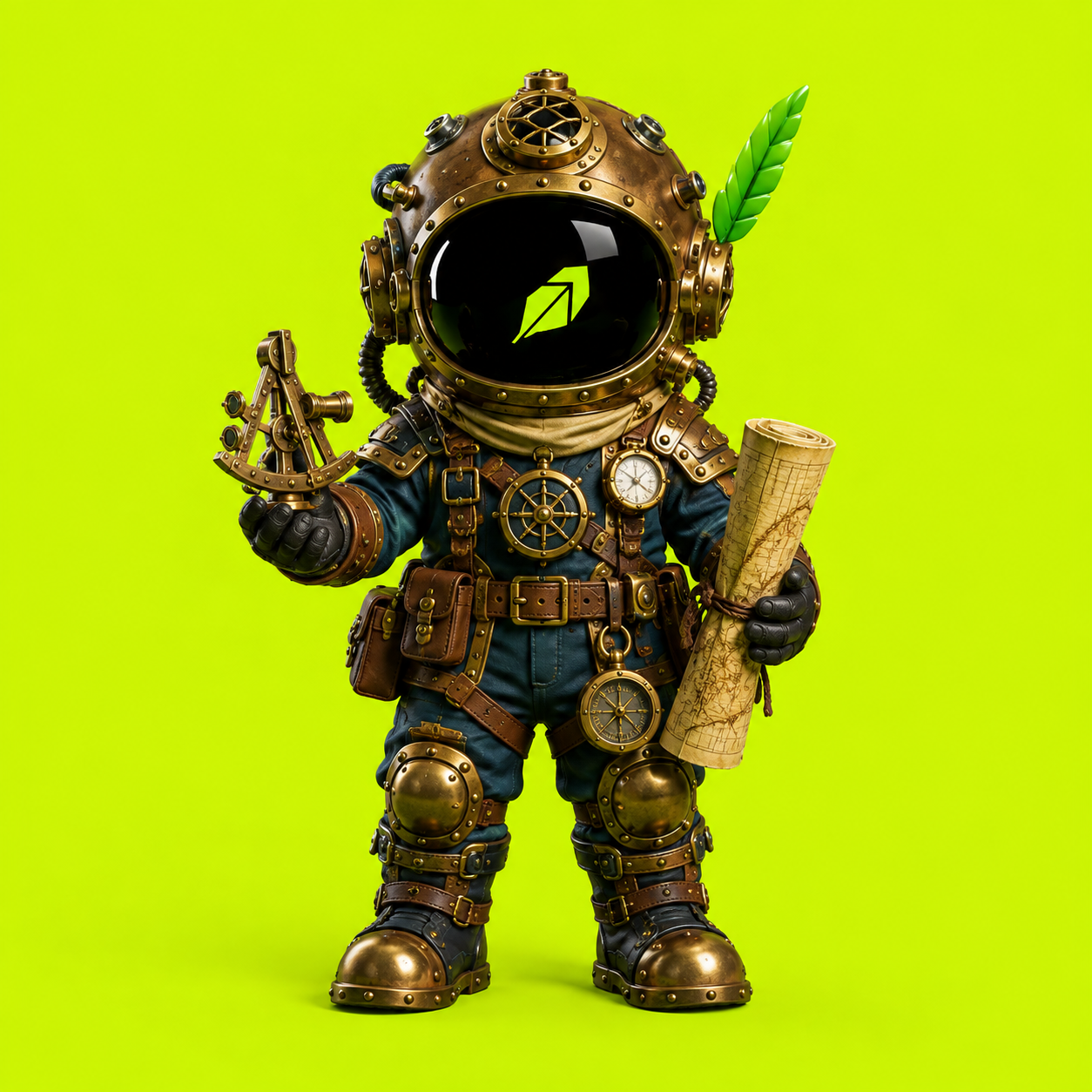 Robinhood Toy #438 — Steampunk Explorer