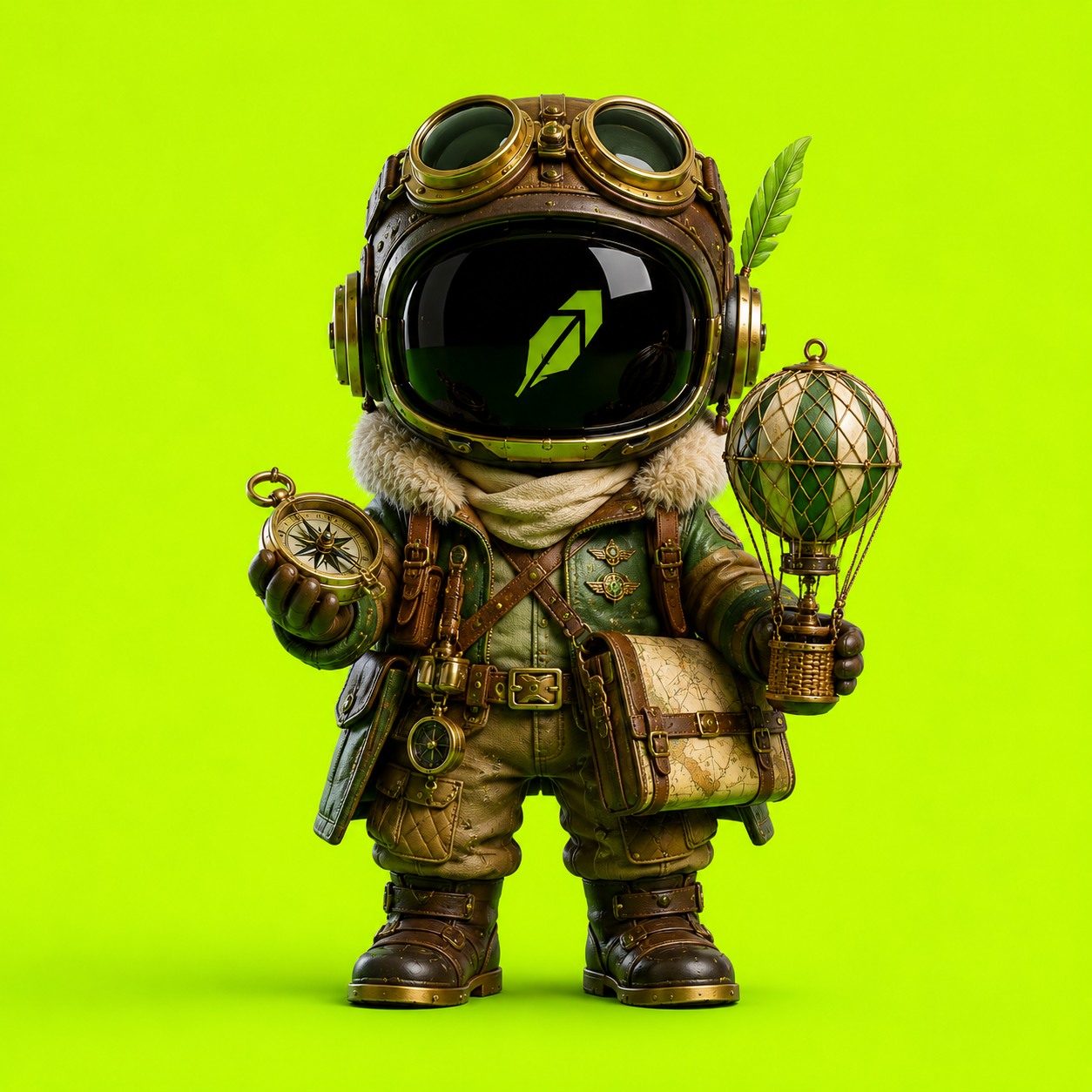 Robinhood Toy #473 — Steampunk Aeronaut