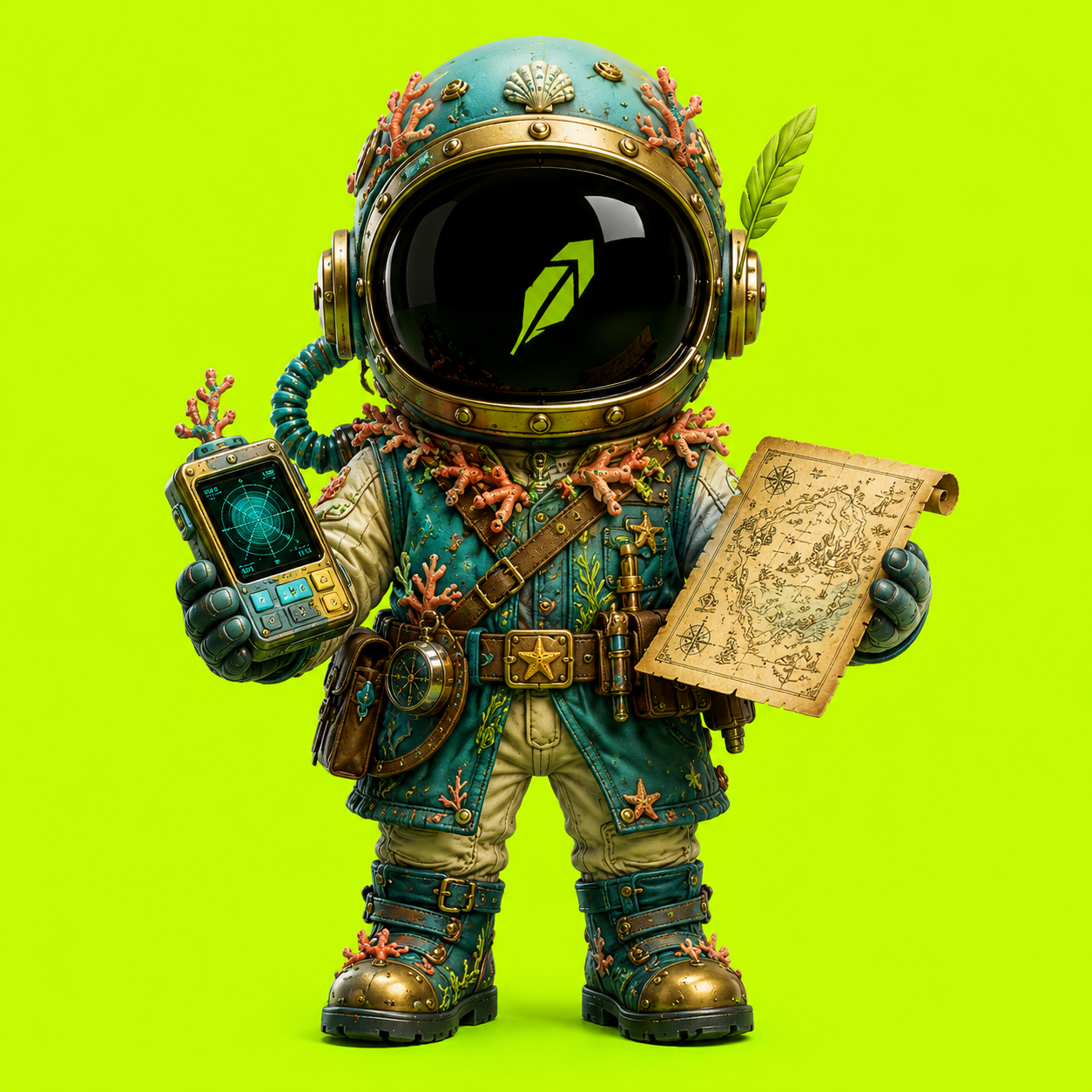 Robinhood Toy #501 — Cartographer