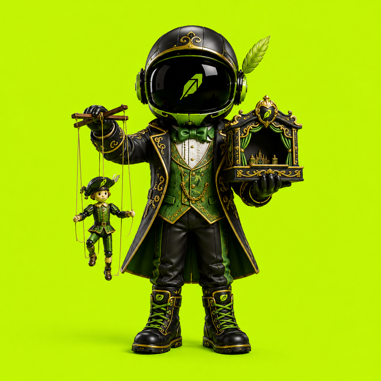 Robinhood Toy #527 — Puppeteer