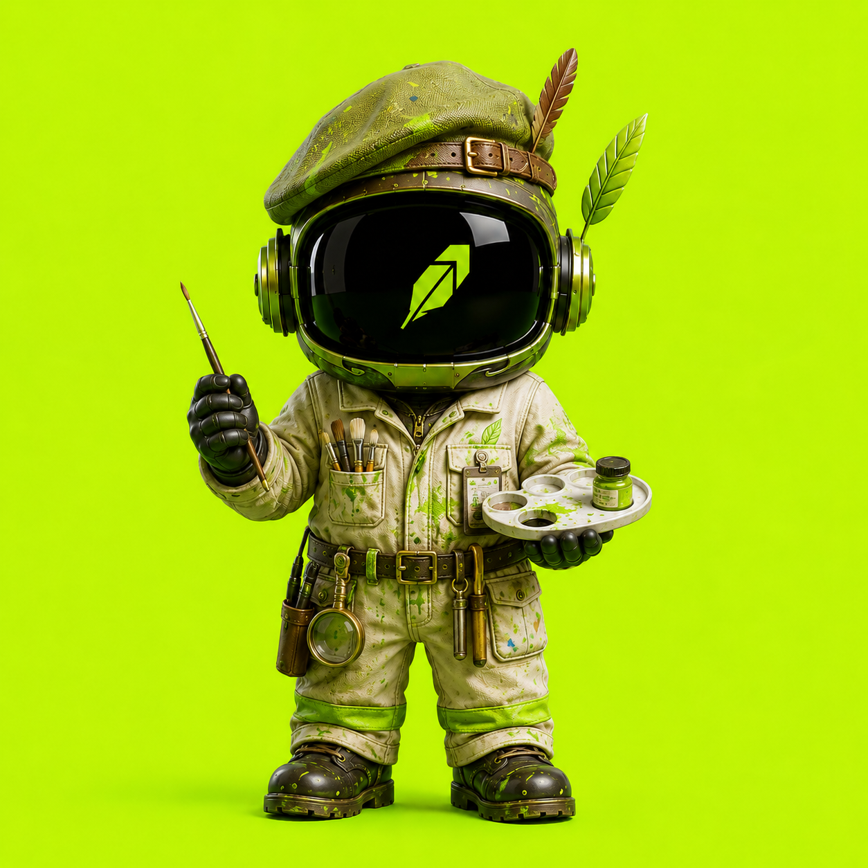 Robinhood Toy #529 — Fine-Art Painter