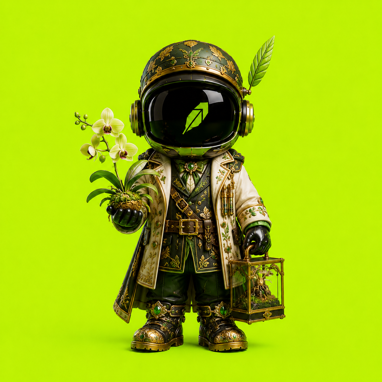 Robinhood Toy #538 — Botanical Researcher