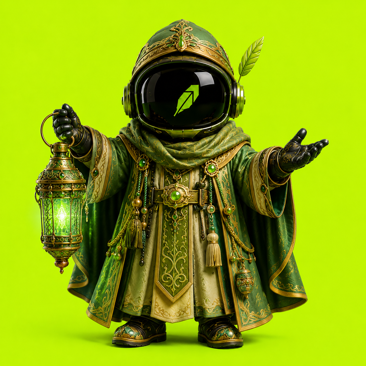 Robinhood Toy #547 — Lantern Priest