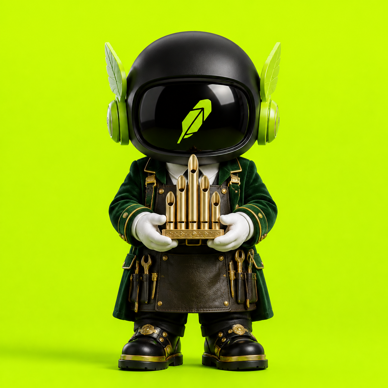 Robinhood Toy #563 — Lyre Musician