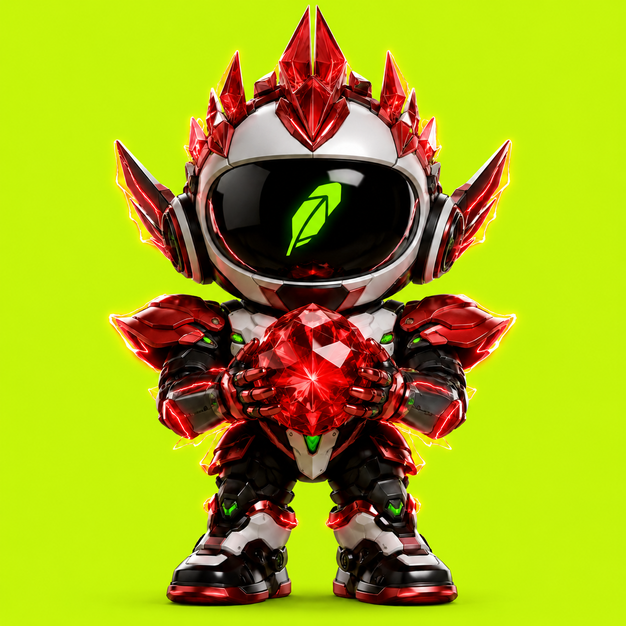 Robinhood Toy #007 — Crimson Demon Warrior