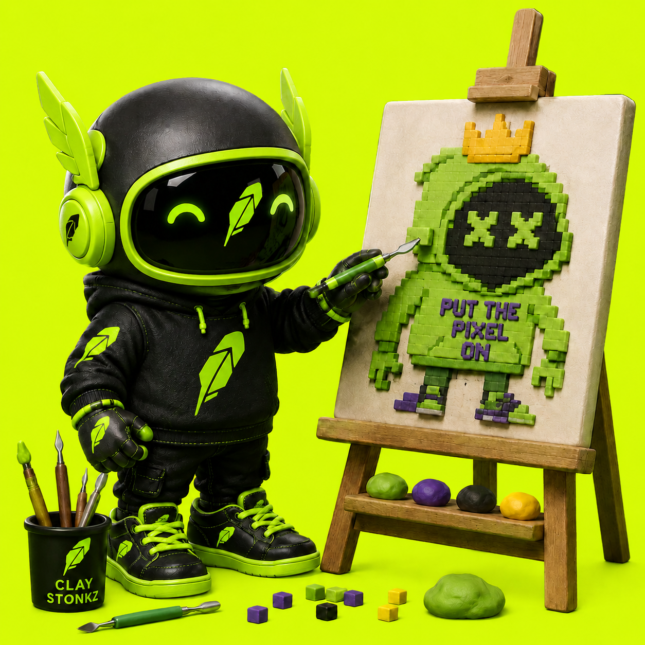Robinhood Toy #726 — Put The Pixel On