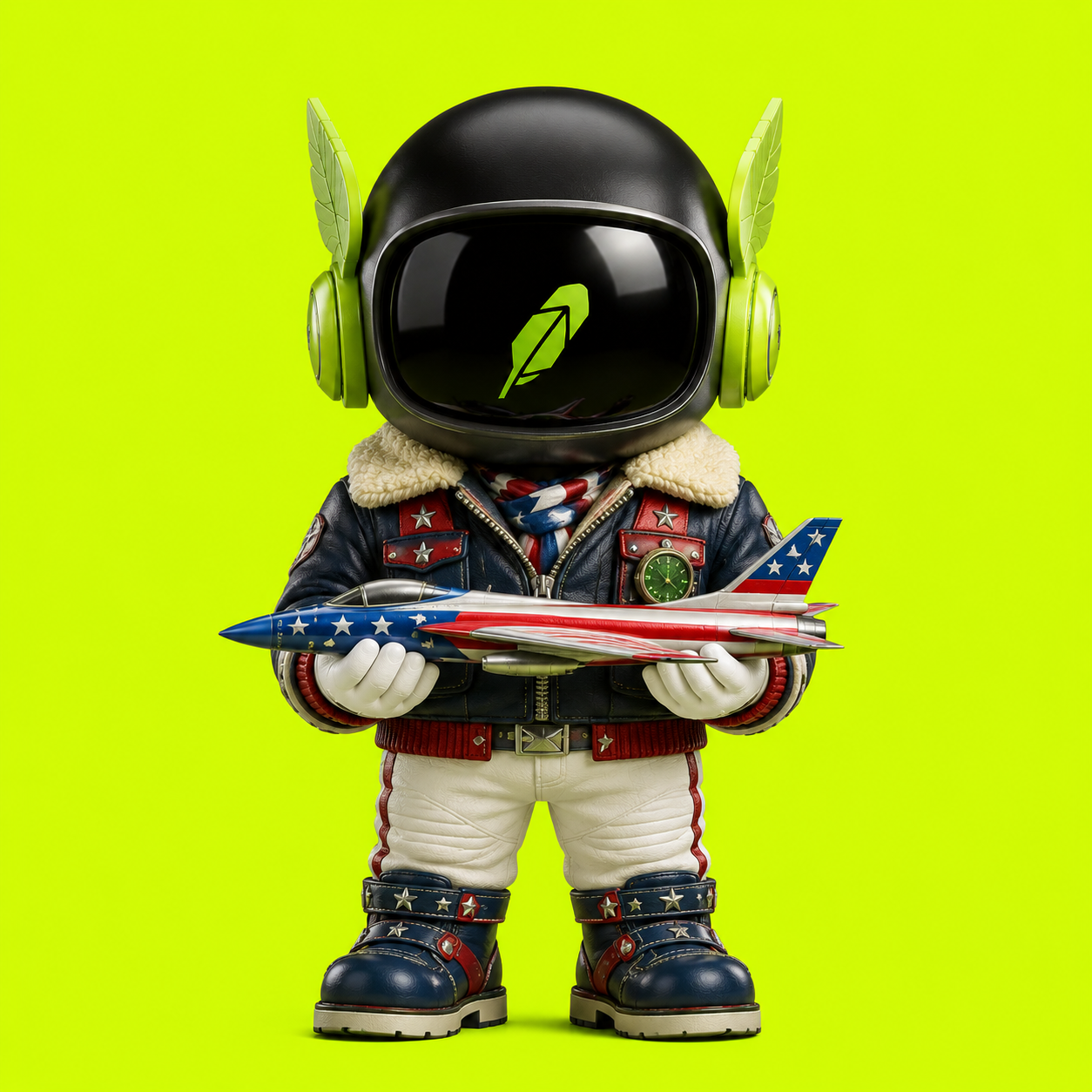 Robinhood Toy #762 — Patriotic Aviator