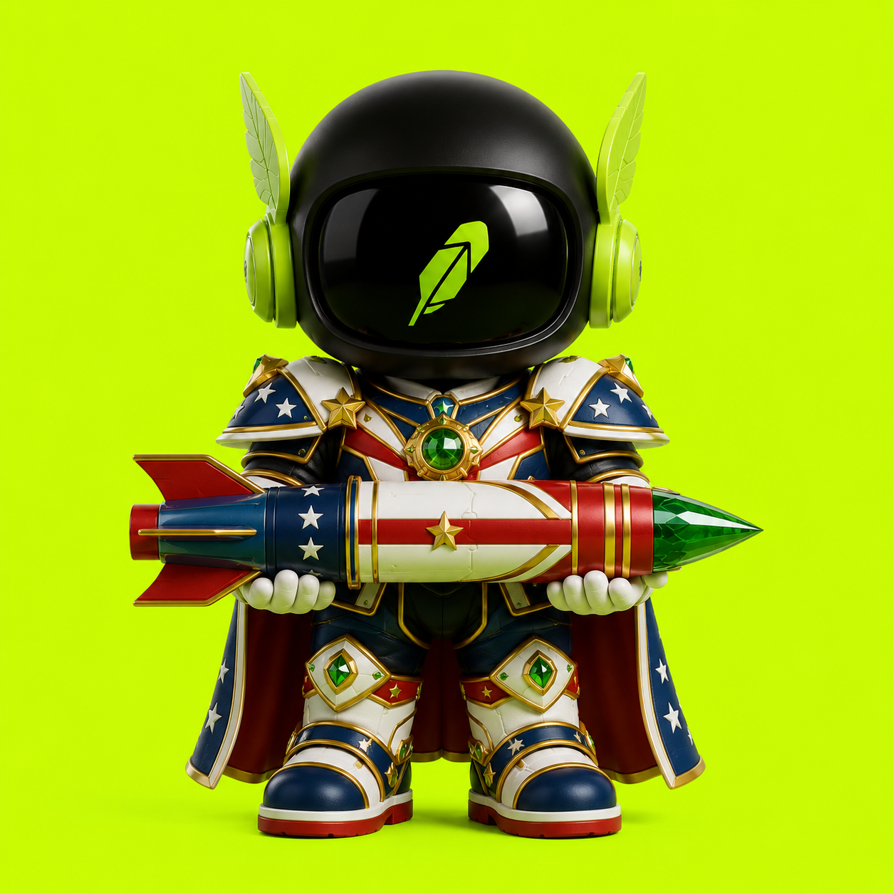 Robinhood Toy #764 — Patriotic Missile Bearer