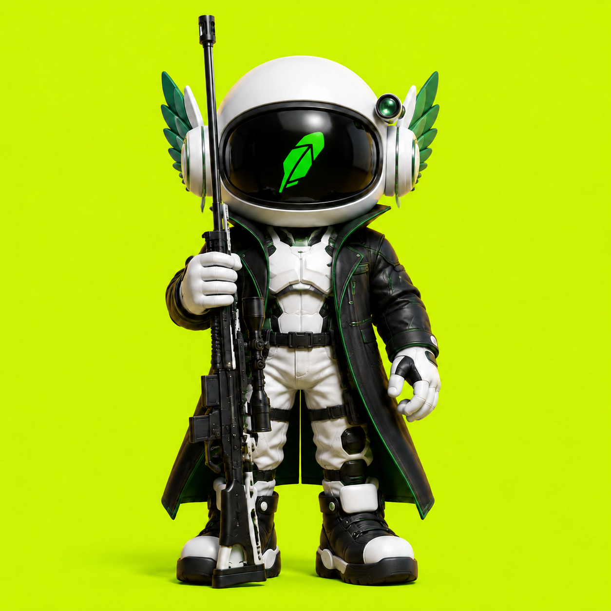 Robinhood Toy #870 — White Tactical Marksman