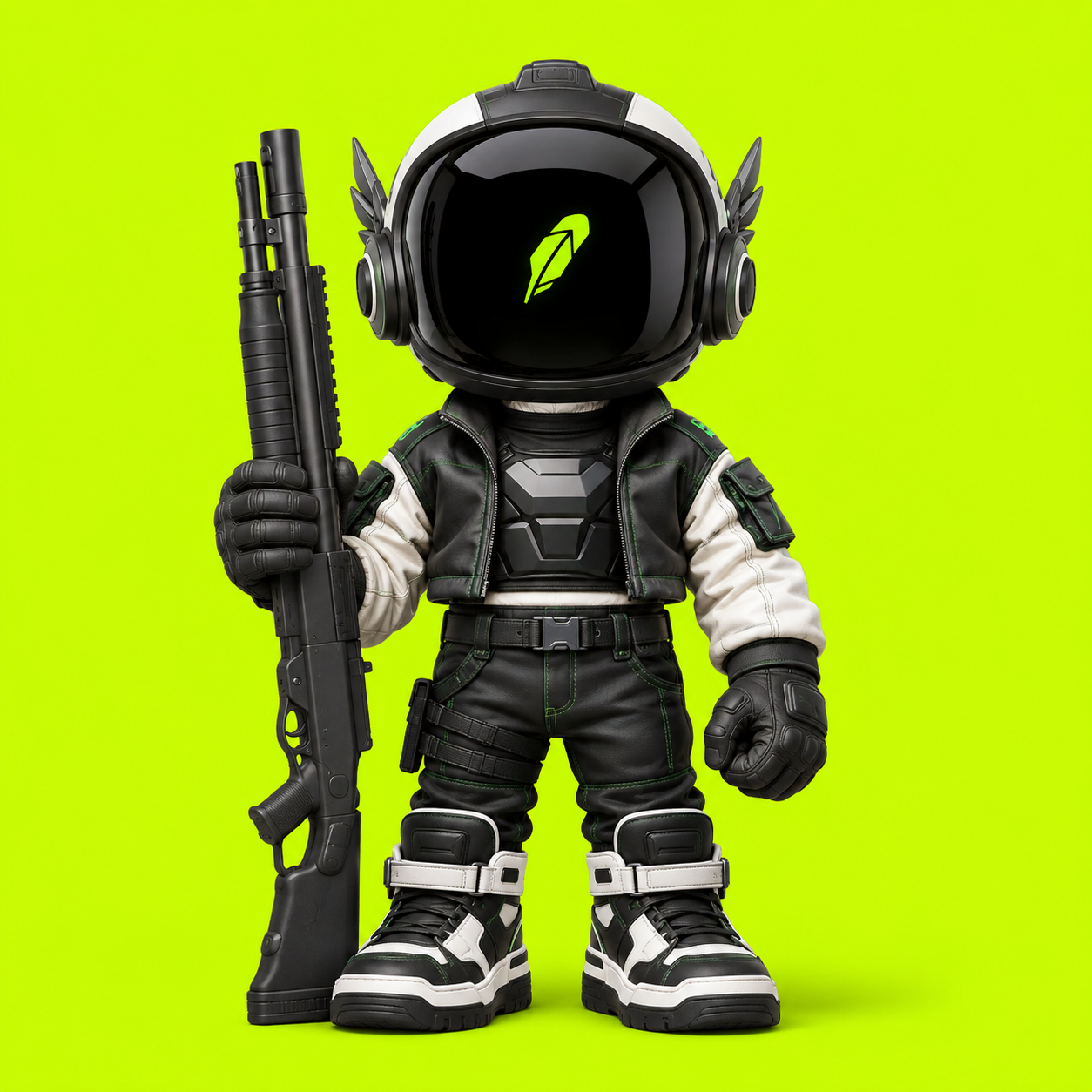 Robinhood Toy #871 — Black Tactical Marksman