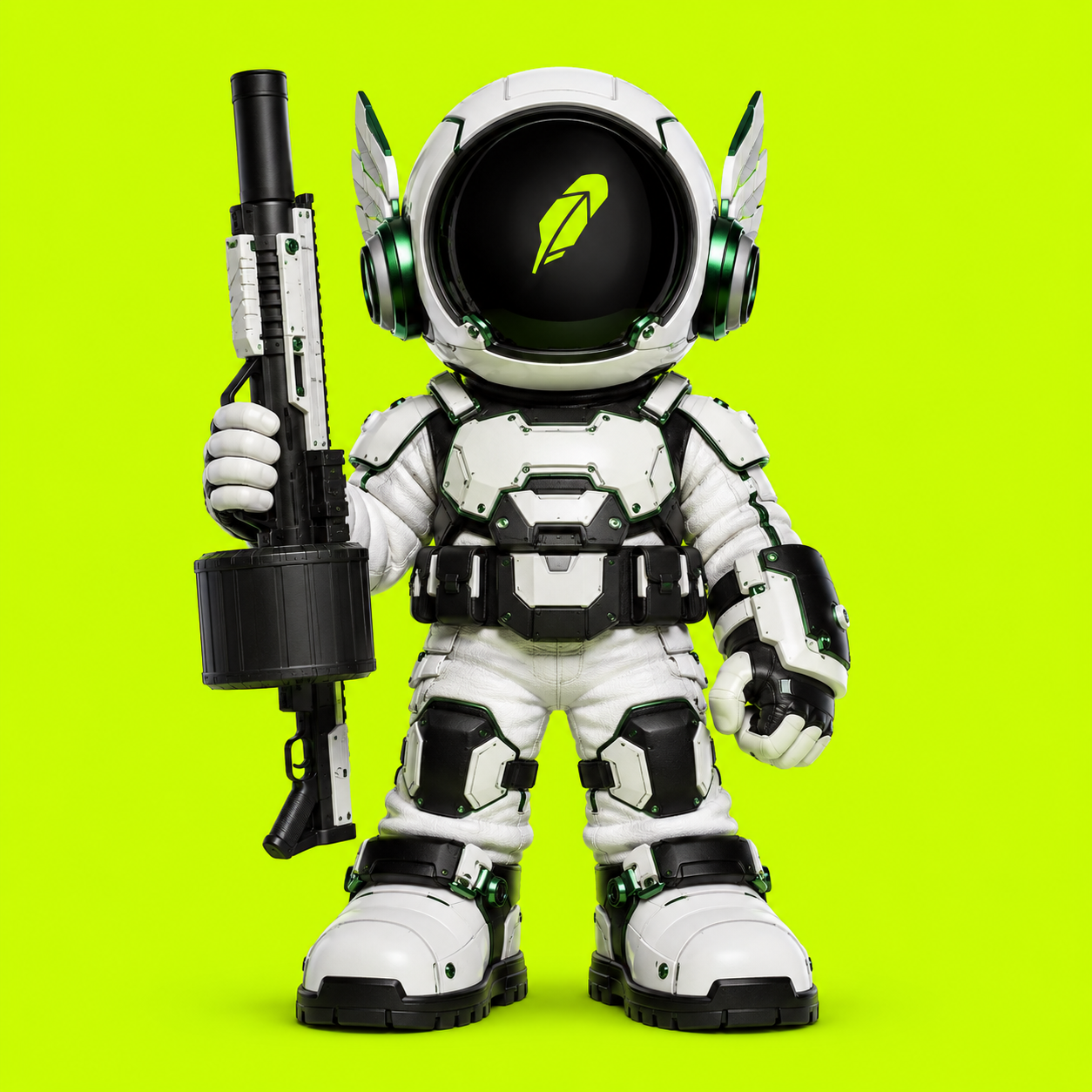 Robinhood Toy #873 — White Heavy Weapons Specialist