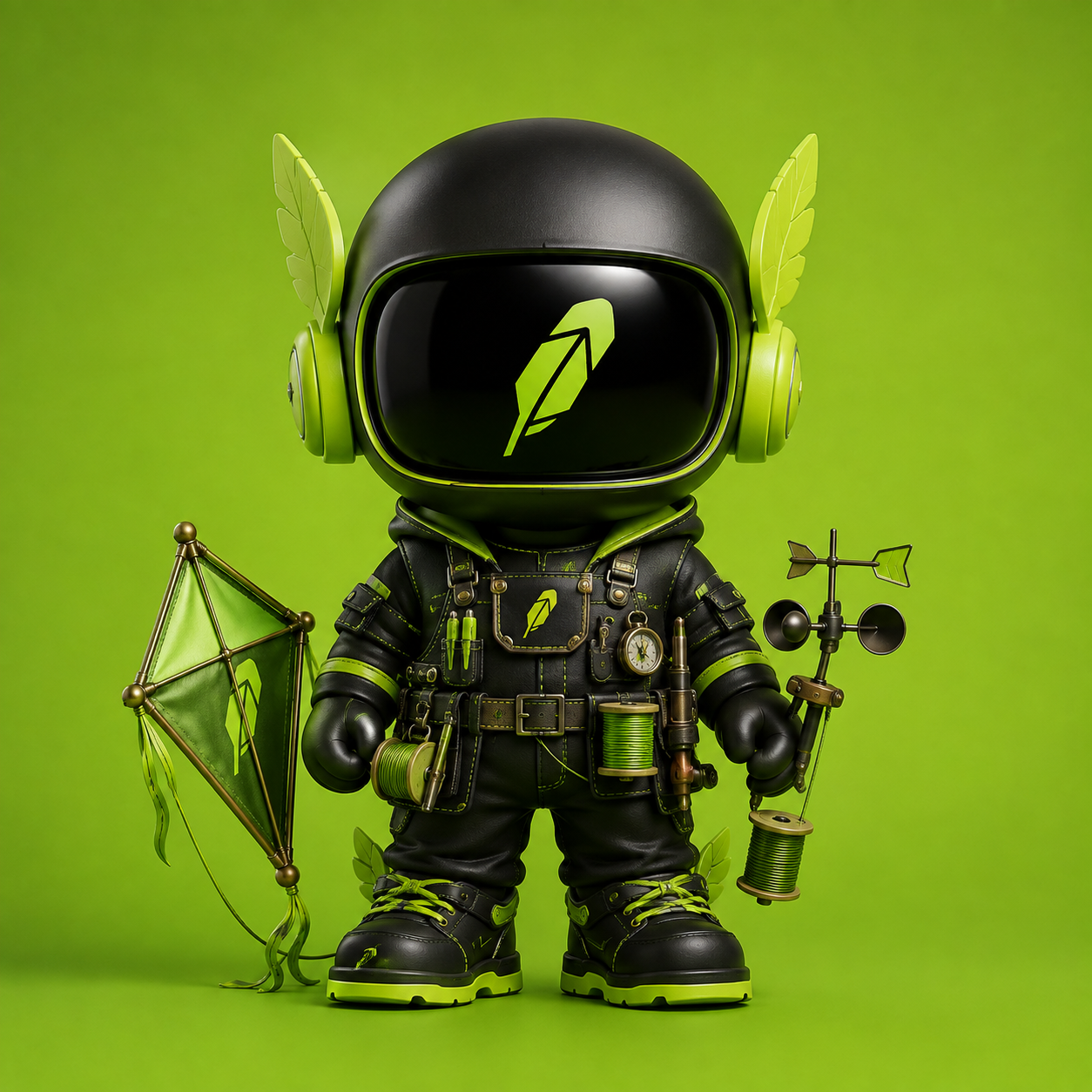 Robinhood Toy #096 — Kite Surveyor